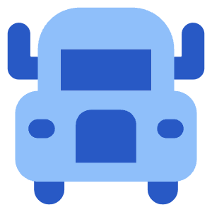 Truck Front Icon from Core Flat Set