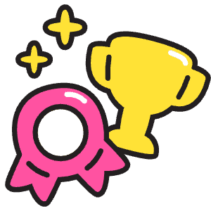 Reward Icon from Stickies Colors - Free Set