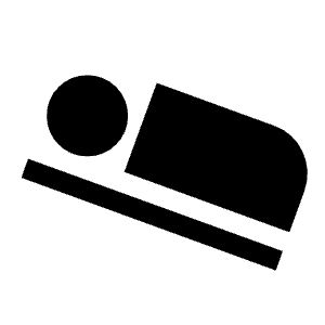 Airline Seat Flat Angled Fill Icon from Outlined Fill - Material Symbols Set