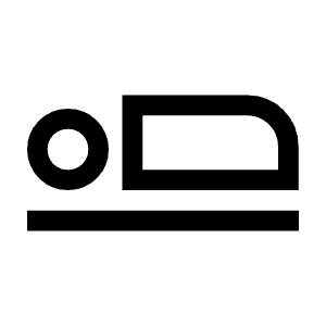 Airline Seat Flat Icon from Outlined Line - Material Symbols Set