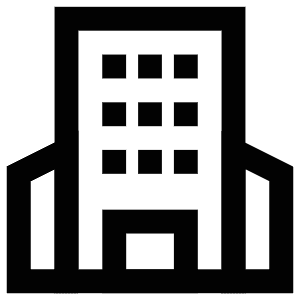 Apartments Building Icon from Atlas Line Set