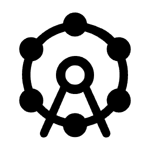 Attractions Icon from Rounded Line - Material Symbols Set