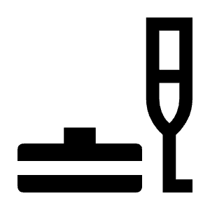 Brunch Dining Icon from Outlined Line - Material Symbols Set