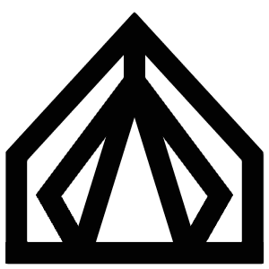 Camp Tent Icon from Atlas Line Set