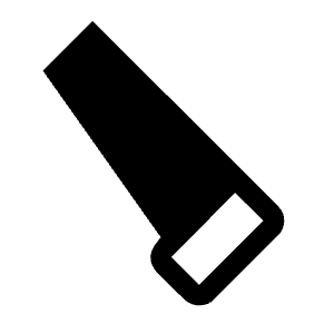 Carpenter Fill Icon from Outlined Fill - Material Symbols Set