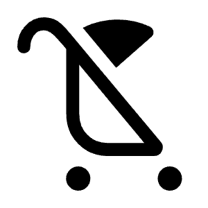 Child Friendly Icon from Rounded Line - Material Symbols Set