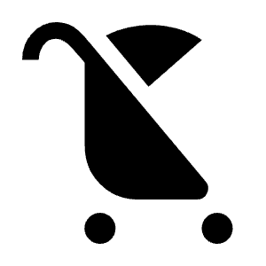 Child Friendly Fill Icon from Outlined Fill - Material Symbols Set