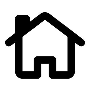 Cottage Icon from Rounded Line - Streamline Material Free Set