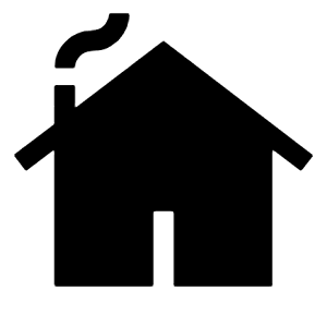 Cottage Fill Icon from Outlined Fill - Material Symbols Set