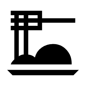 Dinner Dining Fill Icon from Sharp Fill - Material Symbols Set