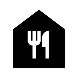 Food Bank Fill Icon from Sharp Fill - Material Symbols Set