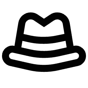 Hat Icon from Atlas Line Set