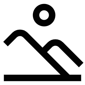 Landscape Icon from Atlas Line Set