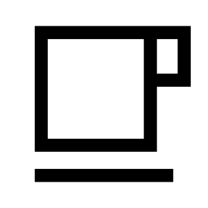 Local Cafe Icon from Sharp Line - Material Symbols Set