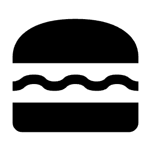 Lunch Dining Fill Icon from Outlined Fill - Material Symbols Set