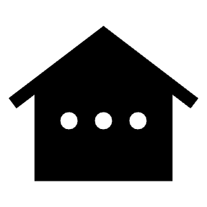 Other Houses Fill Icon from Sharp Fill - Material Symbols Set