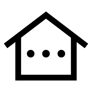 Other Houses Icon from Outlined Line - Material Symbols Set