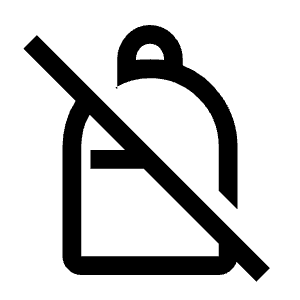 Personal Bag Off Icon from Outlined Line - Material Symbols Set