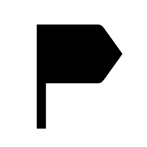 Personal Places Fill Icon from Sharp Fill - Material Symbols Set