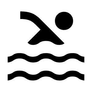 Pool Icon from Outlined Line - Material Symbols Set