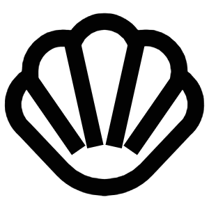 Seashell Icon from Atlas Line Set