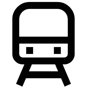 Train Transport Icon from Atlas Line Set
