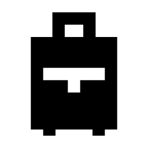 Travel Luggage And Bags Fill Icon from Sharp Fill - Streamline Material Free Set