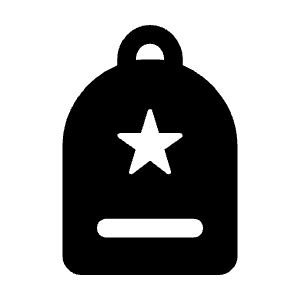 Your Trips Fill Icon from Rounded Fill - Material Symbols Set