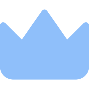 Crown Icon from Core Flat Set