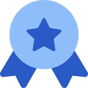 Star Badge Icon from Core Flat Set