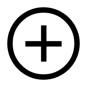 Add Circle Icon from Sharp Line - Material Symbols Set
