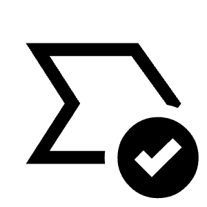 All Match Icon from Sharp Line - Material Symbols Set
