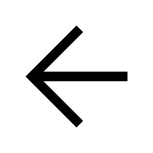 Arrow Back Icon from Sharp Line - Material Symbols Set