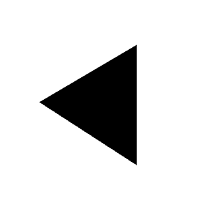 Arrow Back 2 Fill Icon from Sharp Fill - Streamline Material Free Set