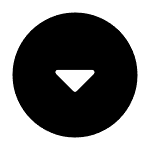 Arrow Drop Down Circle Fill Icon from Rounded Fill - Material Symbols Set