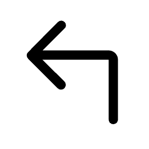 Arrow Top Left Fill Icon from Rounded Fill - Material Symbols Set