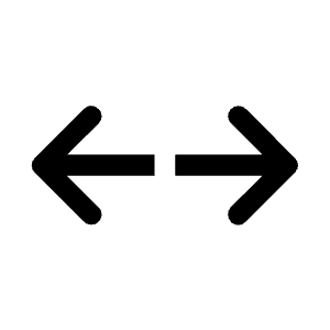 Arrows Outward Icon from Rounded Line - Material Symbols Set
