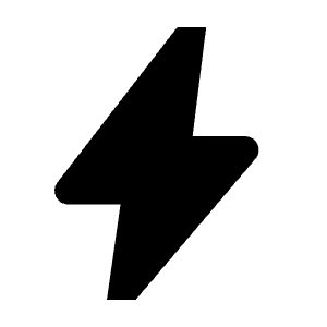 Bolt Fill Icon from Outlined Fill - Material Pro Free Set