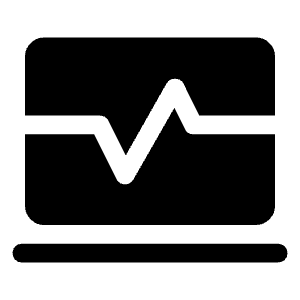 Browse Activity Fill Icon from Rounded Fill - Material Symbols Set