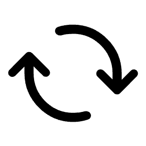 Cached Icon from Rounded Line - Material Symbols Set