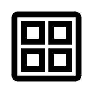 Cards Icon from Outlined Line - Material Symbols Set