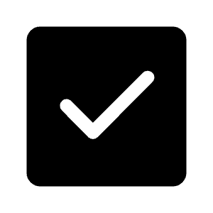 Check Box Fill Icon from Rounded Fill - Material Symbols Set