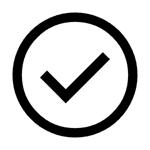 Check Circle Icon from Outlined Line - Material Symbols Set