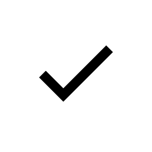 Check Small Icon from Outlined Line - Material Symbols Set