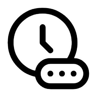 Chronic Icon from Rounded Line - Material Symbols Set