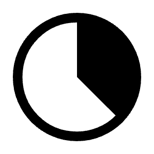 Clock Loader 40 Fill Icon from Outlined Fill - Material Symbols Set
