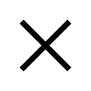 Close Icon from Sharp Line - Material Symbols Set