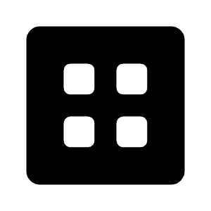 Dataset Fill Icon from Rounded Fill - Material Symbols Set