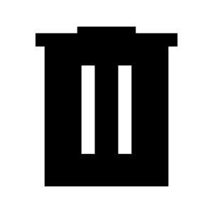 Delete Fill Icon from Sharp Fill - Material Symbols Set