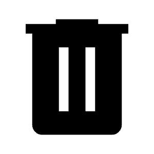 Delete Fill Icon from Outlined Fill - Material Symbols Set